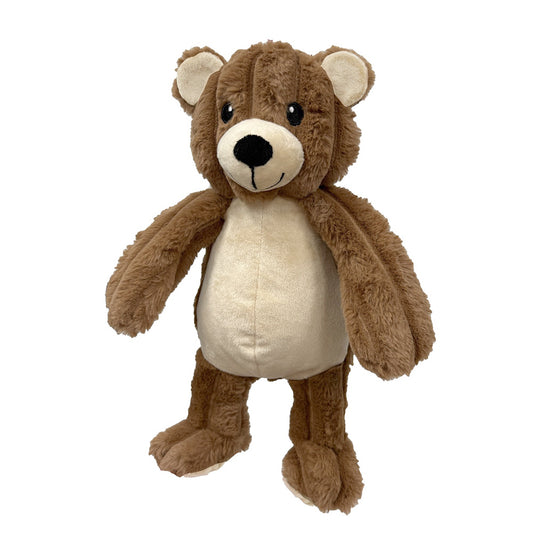 PetLou Teddy Bear Plush Dog Toy Durable Interactive Play