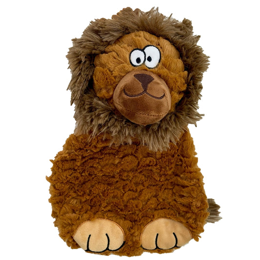 PetLou Lion Floppy Plush Dog Toy