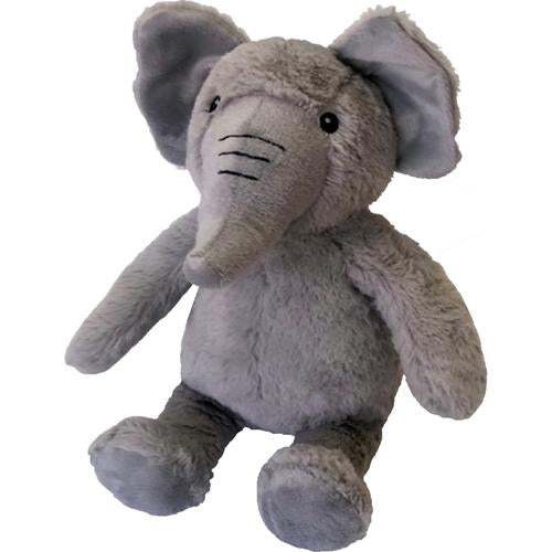 PetLou Promo Elephant Plush Dog Toy with Squeaker and Crinkle