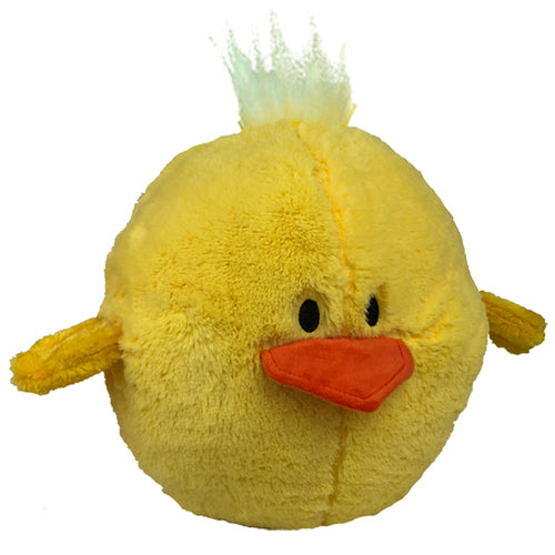 PetLou Chick Ball Plush Dog Toy with Grunter and Crinkle Wings