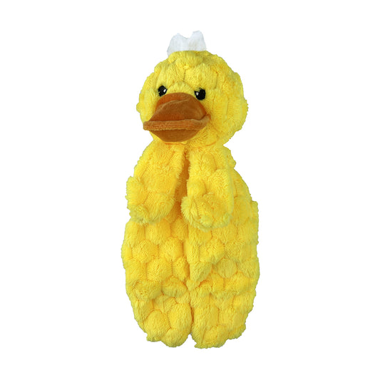 PetLou Fuzzy Friends Duck Plush Dog Toy Interactive Play