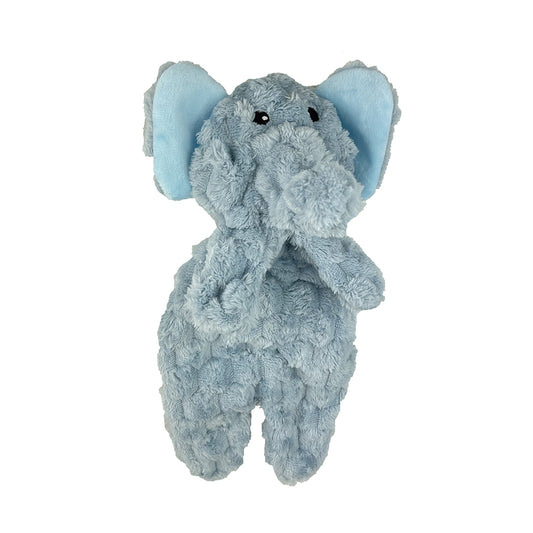PetLou Fuzzy Friends Elephant Plush Dog Toy Interactive Play