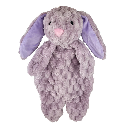 PetLou Fuzzy Friends Rabbit Plush Dog Toy Interactive Play