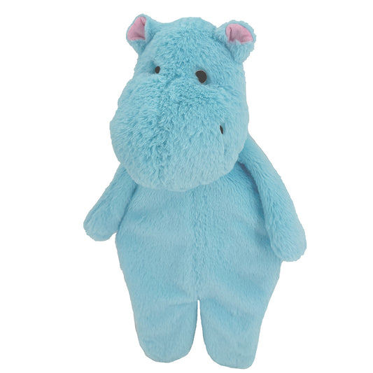 PetLou Hippo Floppy Plush Dog Toy