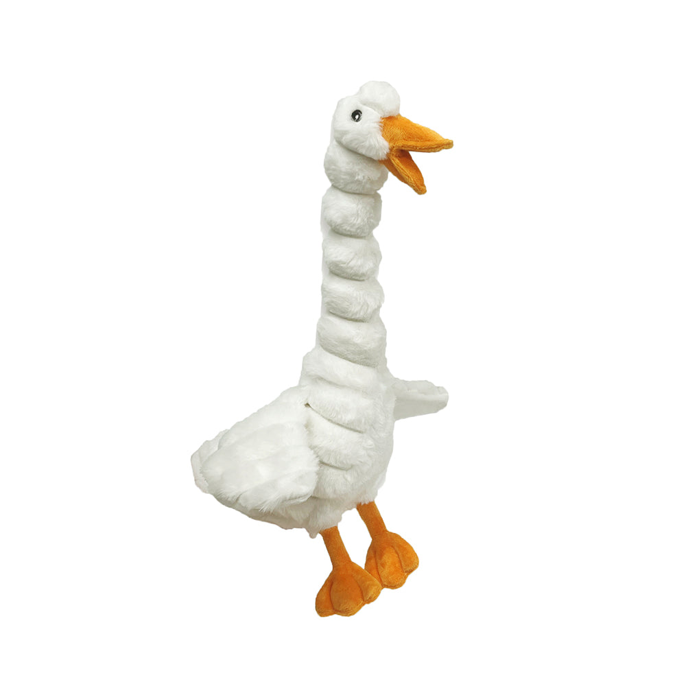 PetLou Farm Friends Duck Plush Dog Toy Durable Interactive Play