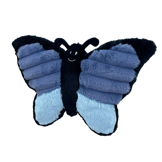 PetLou Farm Friends Butterfly Plush Dog Toy Durable Interactive Play