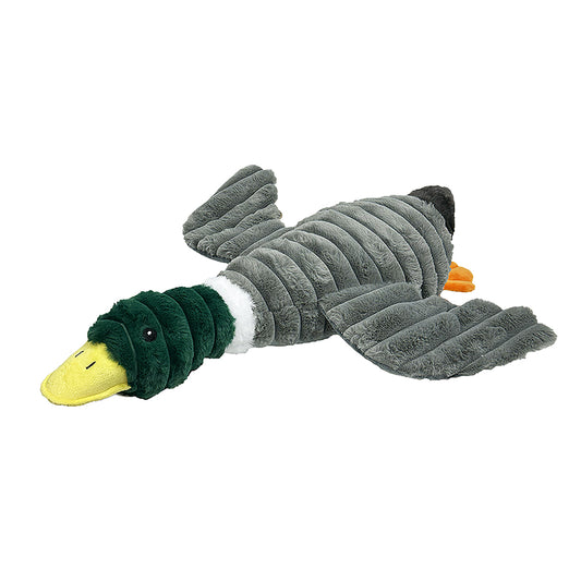 PetLou Farm Friends Mallard Duck Plush Dog Toy Interactive Play
