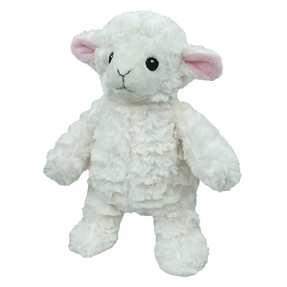 PetLou Lamb Plush Dog Toy Interactive Squeaker and Soft Body