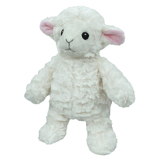 PetLou Lamb Plush Dog Toy Interactive Squeaker and Soft Body