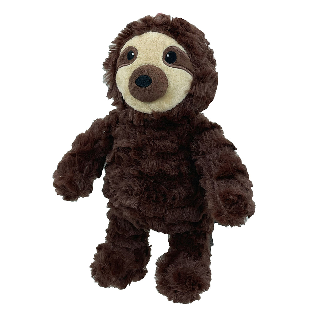 PetLou Sloth Plush Dog Toy Interactive Squeaker and Crinkle Arms
