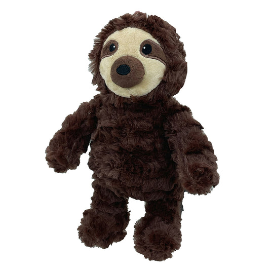 PetLou Sloth Plush Dog Toy Interactive Squeaker and Crinkle Arms