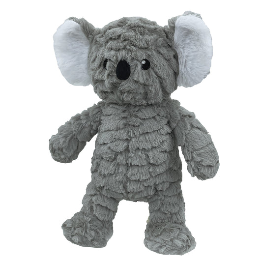 PetLou Koala Plush Dog Toy Interactive Squeaker and Crinkle Arms