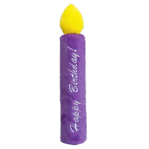 PetLou Birthday Candle Plush Dog Toy