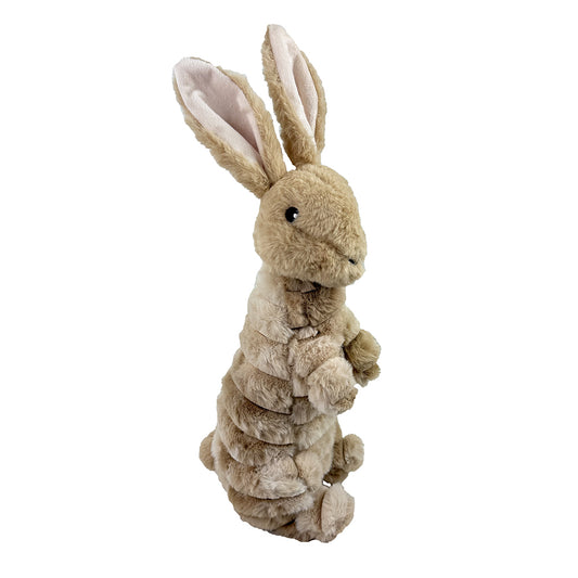 PetLou Trapped Bunny Plush Dog Toy Durable Interactive Play