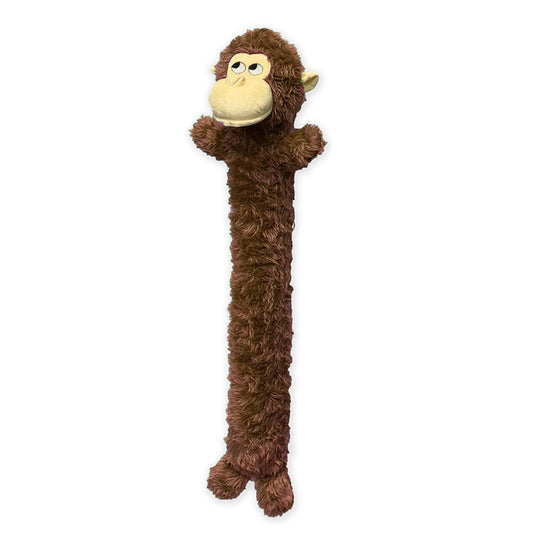 PetLou Monster Max Brown Plush Dog Toy Giant Interactive Play