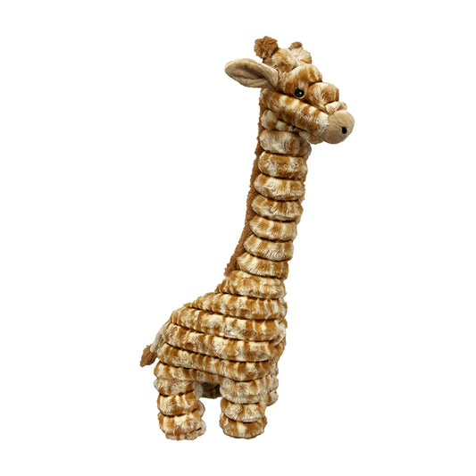 PetLou Zoo Friends Giraffe Plush Dog Toy Durable Interactive Play