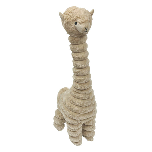 PetLou Farm Friends Alpaca Plush Dog Toy Durable Interactive Play