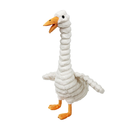 PetLou Farm Friends Duck Plush Dog Toy Durable Interactive Play