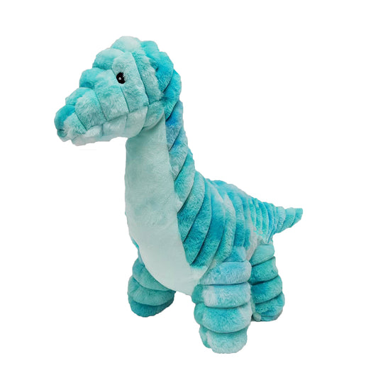 PetLou Dino Friends Brachiosaurus Plush Dog Toy Durable Interactive Play