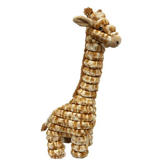 PetLou Zoo Friends Giraffe Plush Dog Toy Durable Interactive Play