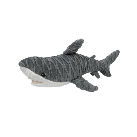 PetLou Shark Textured Dog Toy Durable Sensory Play