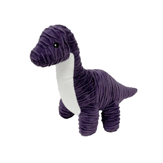 PetLou Brontosaurus Textured Dog Toy Durable Sensory Play