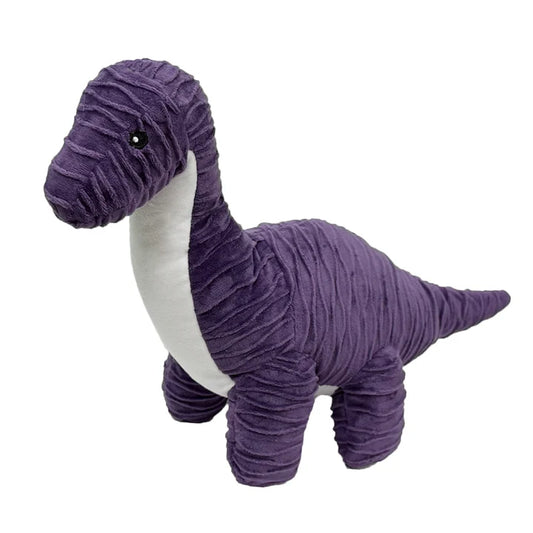 PetLou Brontosaurus Textured Dog Toy Durable Sensory Play