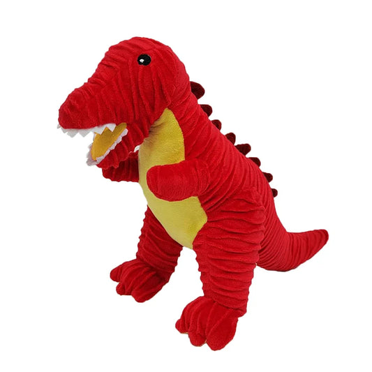 PetLou T-Rex Textured Dog Toy Durable Sensory Play