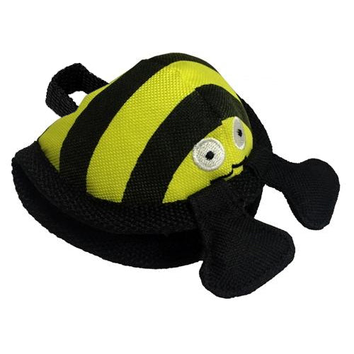 PetLou Rip 4 Treats Bee Treat-Dispensing Plush Dog Toy