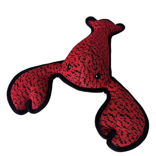 PetLou Farmhouse Crab Sneaker Fabric Plush Dog Toy