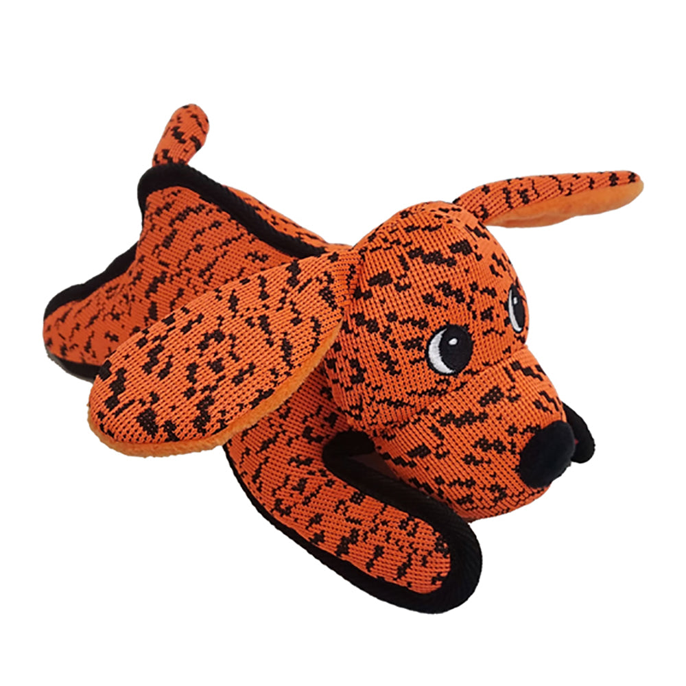 PetLou Farmhouse Dog Plush Toy with Grunter