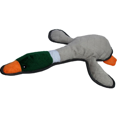 PetLou Bite Me Mallard Duck Plush Dog Toy with Squeakers