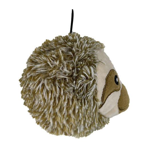 PetLou Sloth Squeaky Ball Plush Dog Toy