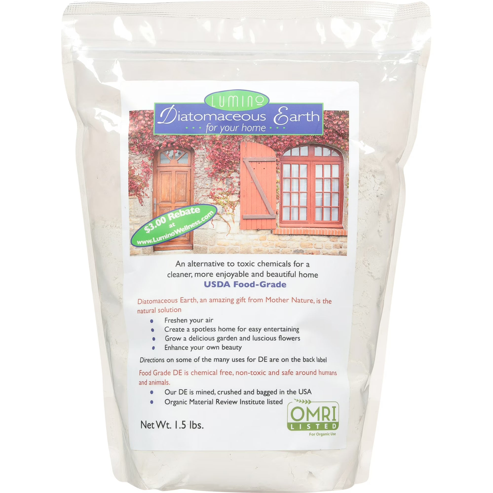 USDA Food Grade Diatomaceous Earth for Your Home