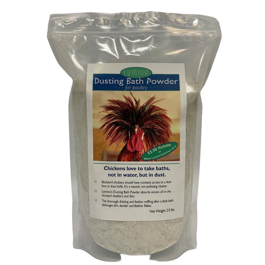 Lumino Poultry Dusting Bath Powder | Natural Chicken Dust Bath