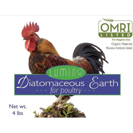 Lumino Food Grade Diatomaceous Earth for Poultry | OMRI Listed
