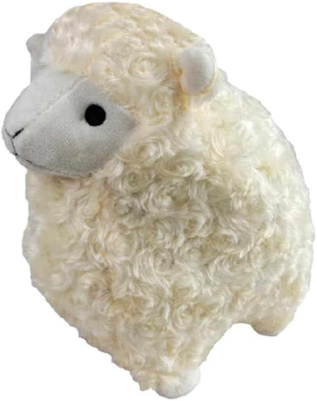 Lamb plush dog toy