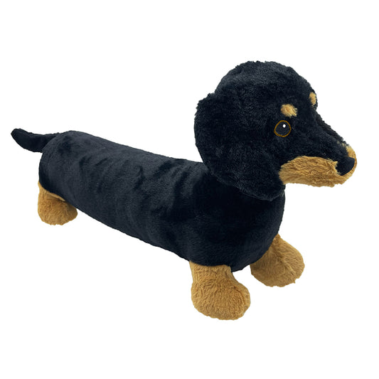 PetLou Mega Collection Dachshund Plush Dog Toy Interactive Squeakers