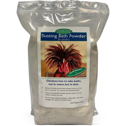 Lumino Poultry Dusting Bath Powder | Natural Chicken Dust Bath