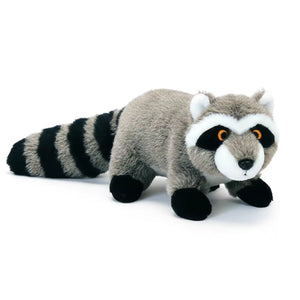 Raccoon plush dog toy