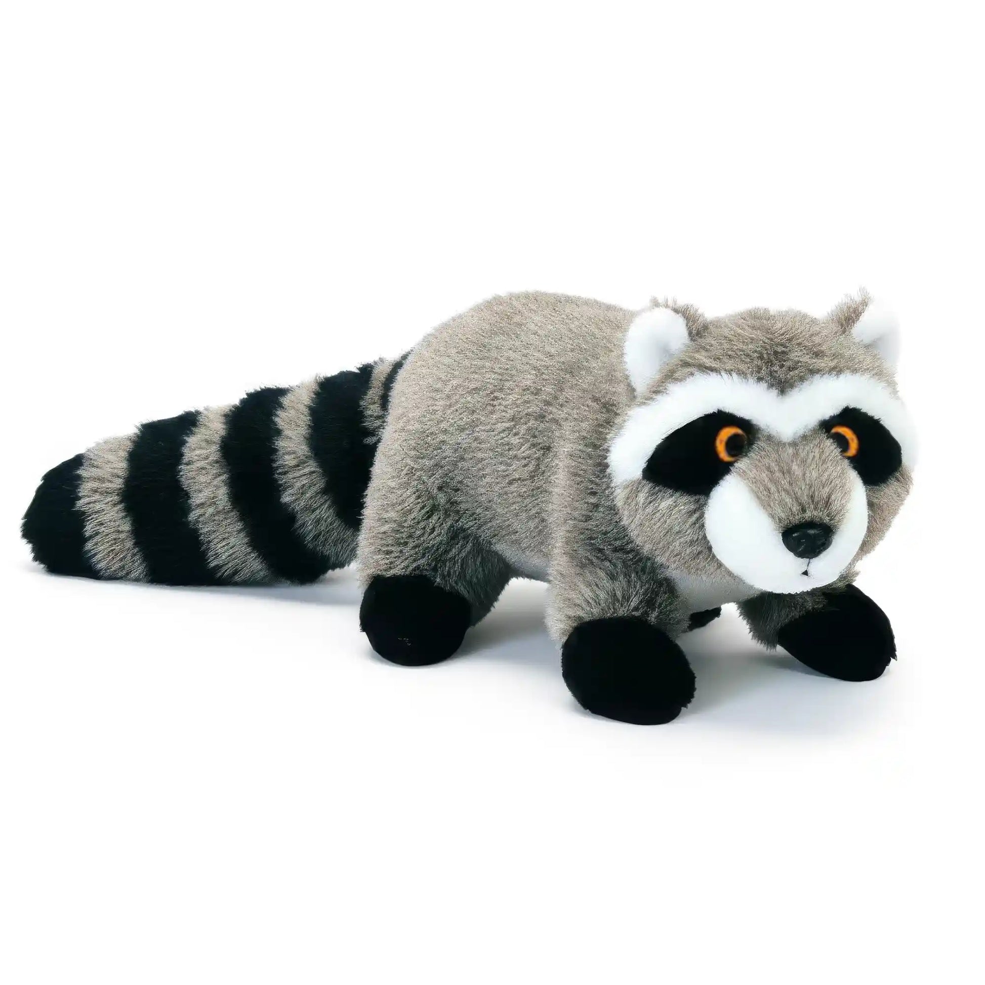 Raccoon plush dog toy