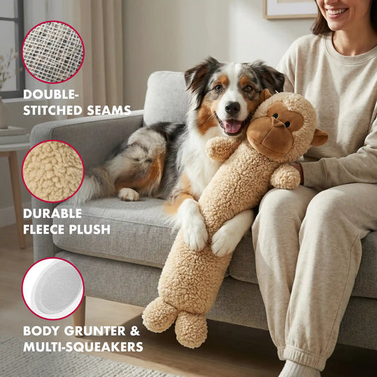 Monkey stick plush toy