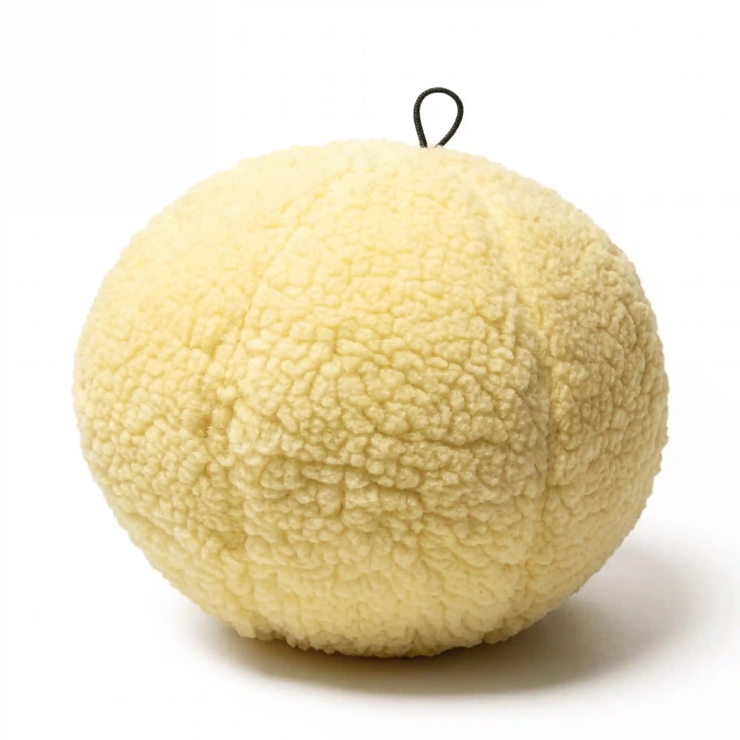 Fleece ball dog toy