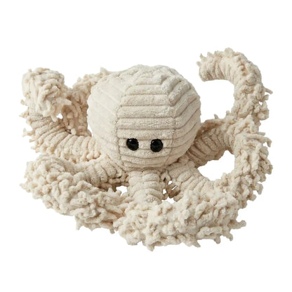 Natural octopus plush toy