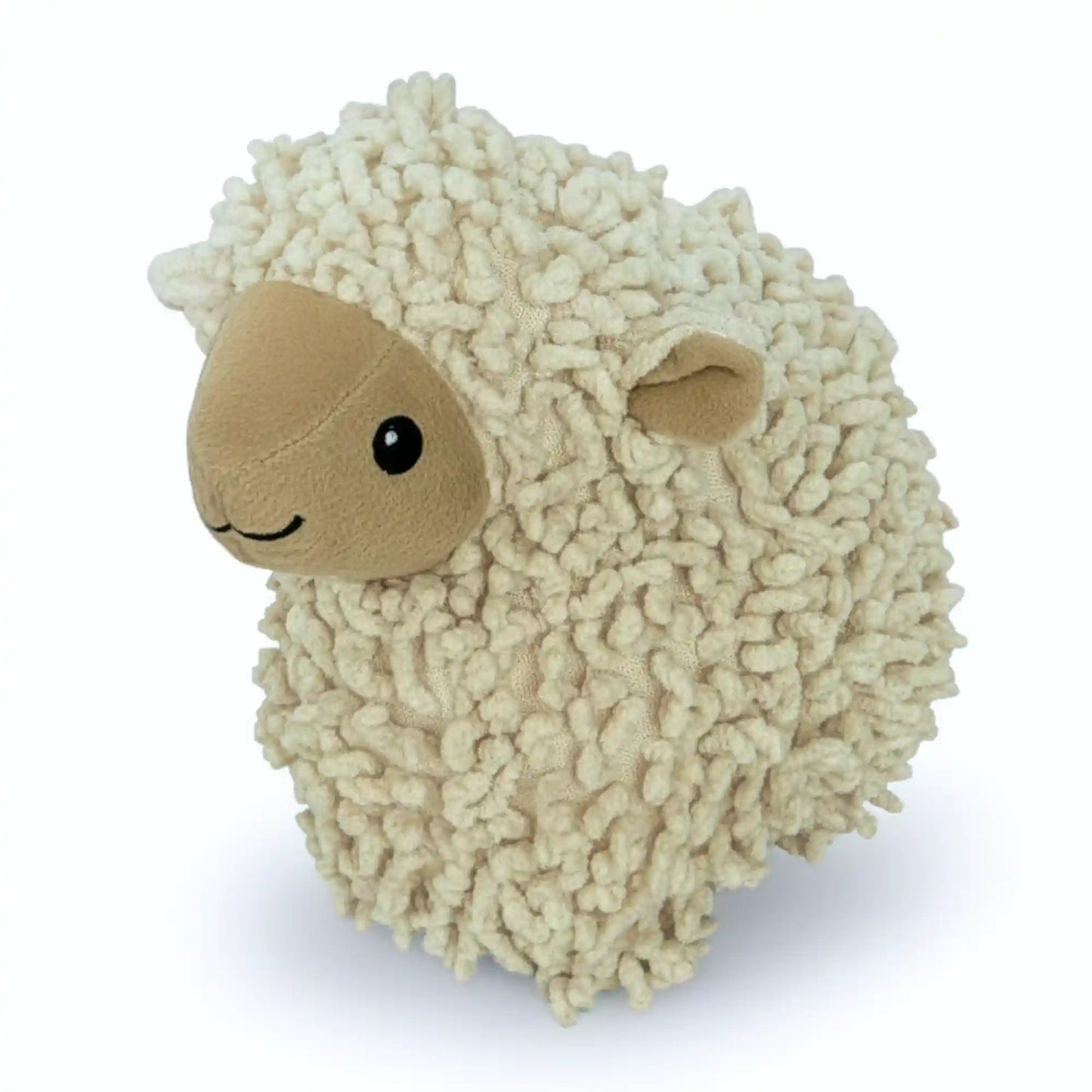 Natural lamb plush toy