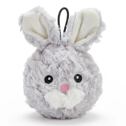 Rabbit squeaky dog ball