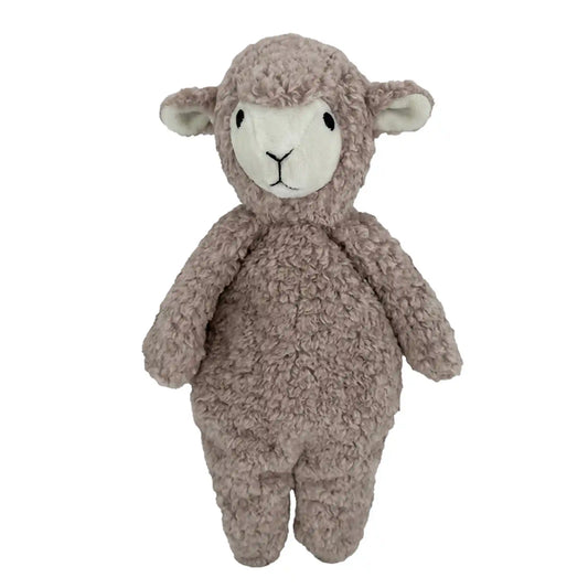 Floppy lamb dog toy