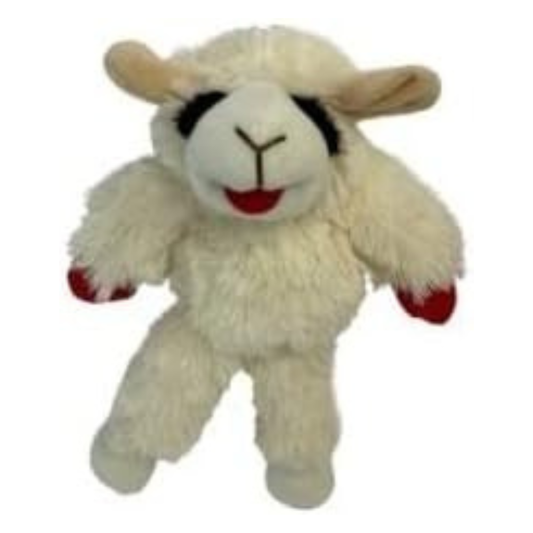 Multipet Lamb Chop Standing Floppy Dog Plush Toy 7 inch