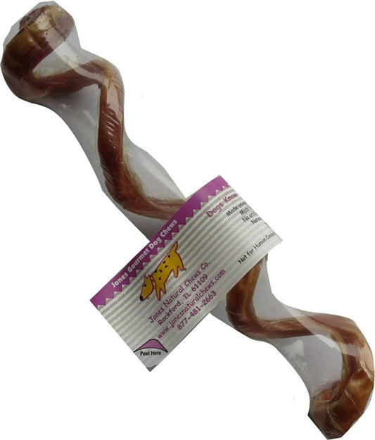 Jones Natural Chews Curly Q bully stick dog chew