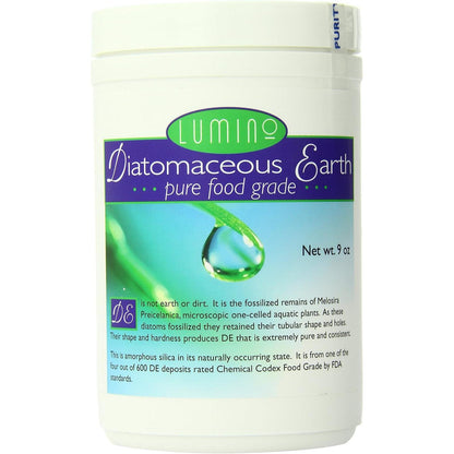 Lumino Home food grade diatomaceous earth 9 oz